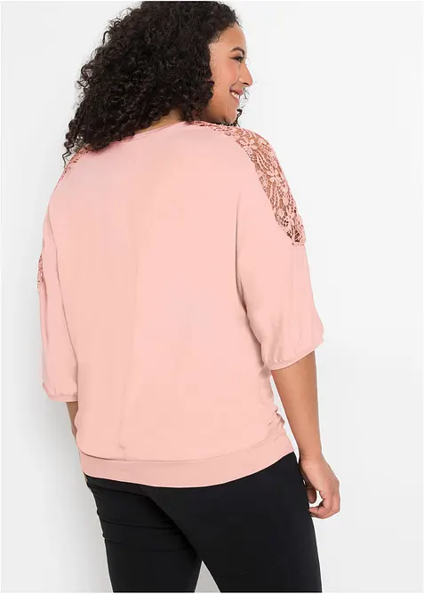 Oversizetopp av viskosmix, bonprix