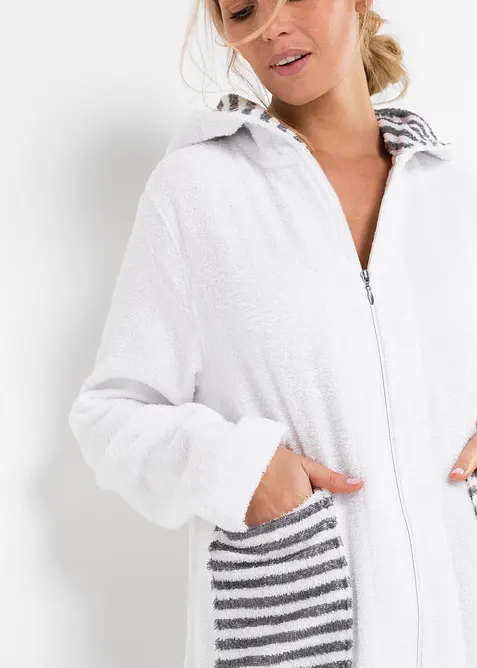 Frott&eacute;badrock av ekologisk bomull, bonprix