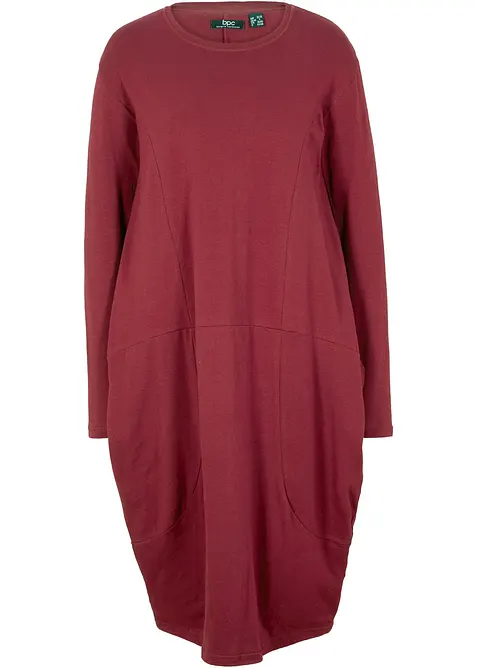 Ballongformad jerseykl&auml;nning, bonprix