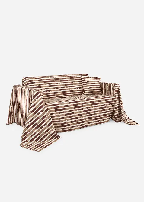 Överkast med ränder, bonprix