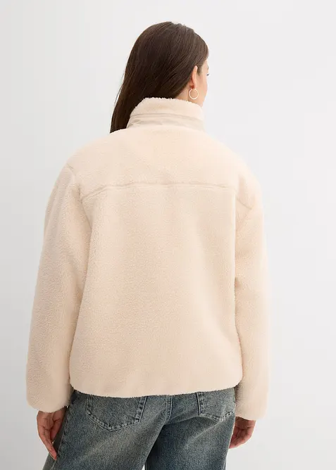 Jacka i teddyfleece, bonprix