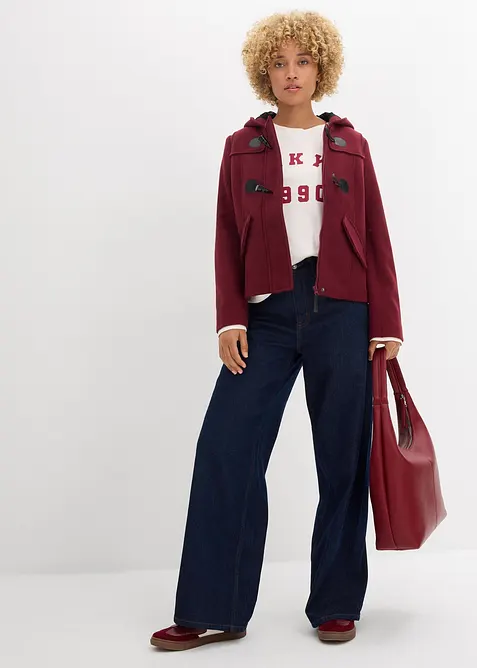 Duffeljacka i ylleimitation, bonprix