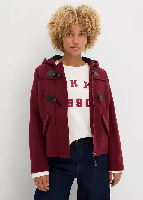 Duffeljacka i ylleimitation, bonprix