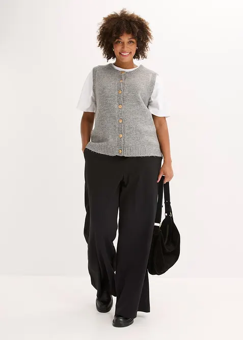 Stickad v&auml;st, bonprix