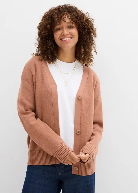 Milano-stickad cardigan, bonprix