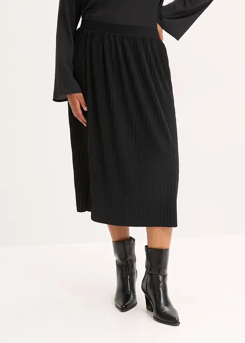 Jerseykjol av mjuk viskosmix, bonprix