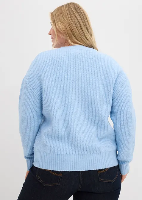 Stickad kofta, bonprix