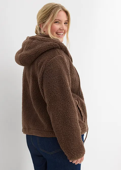Jacka i teddyfleece, bonprix