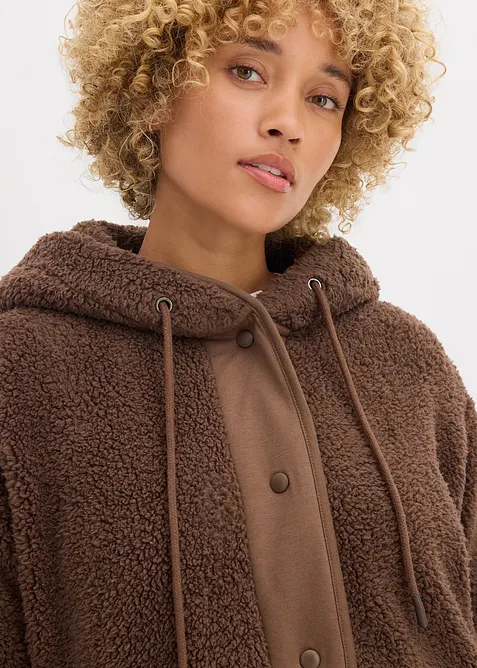 Jacka i teddyfleece, bonprix