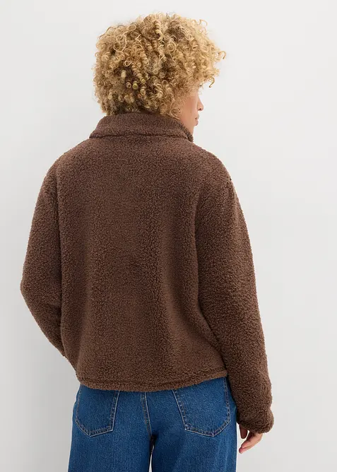 Jacka i teddyfleece, bonprix