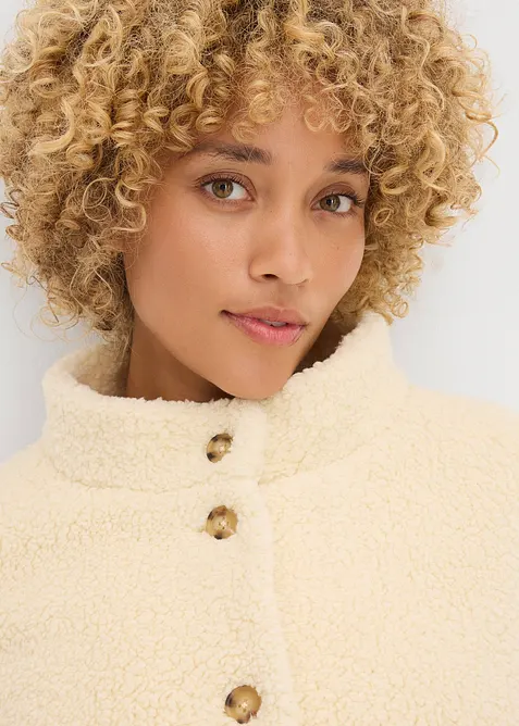 Jacka i teddyfleece, bonprix