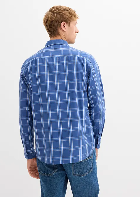 Långärmad skjorta i ren bomull, bonprix