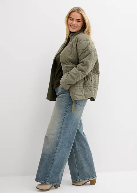 Quiltad jacka i oversizemodell, bonprix