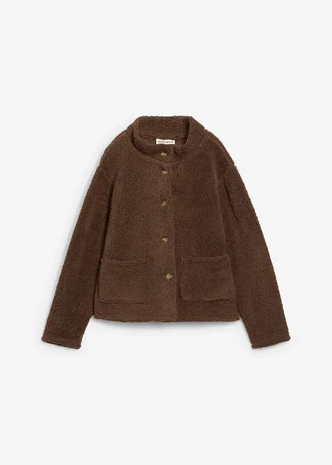 Jacka i teddyfleece, bonprix