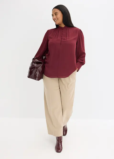 Blustunika av chiffong, bonprix