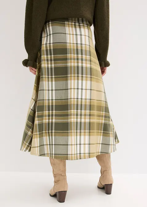 Mellanlång kjol, bonprix