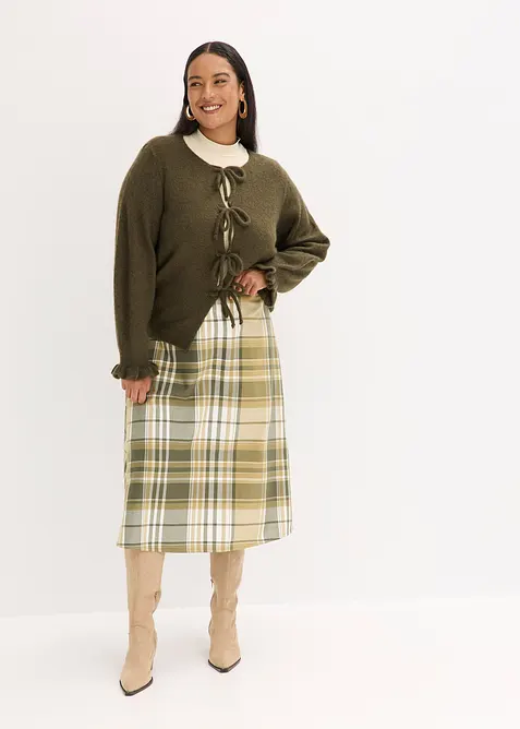 Mellanlång kjol, bonprix