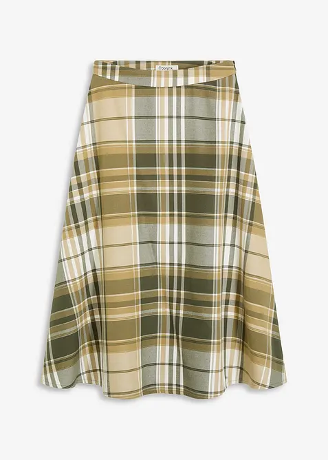 Mellanlång kjol, bonprix