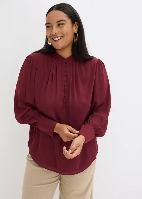 Blustunika av chiffong, bonprix