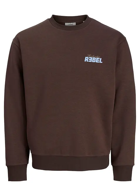 Sweatshirt med tryck på ryggen från JJ REBEL, J&J Rebel