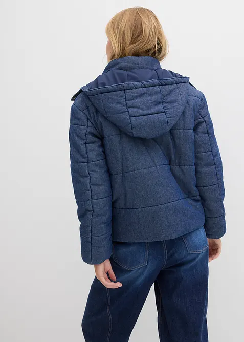 T&auml;ckjacka i denim, bonprix