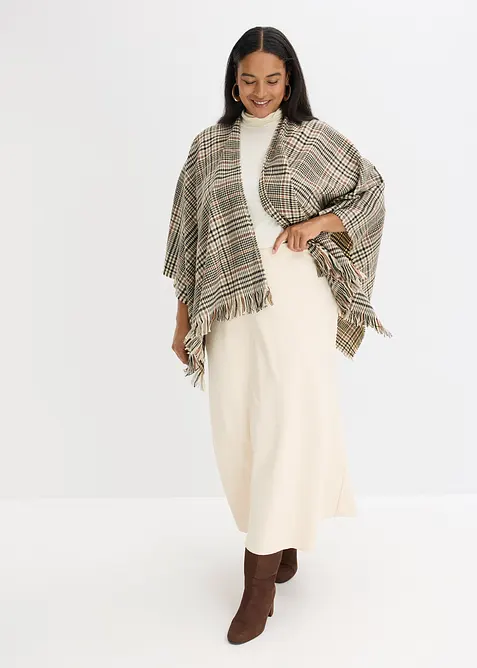 Maxikjol med struktur, bonprix