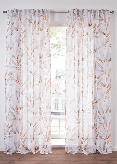 Gardin med återvunnen polyester (1-pack), bonprix