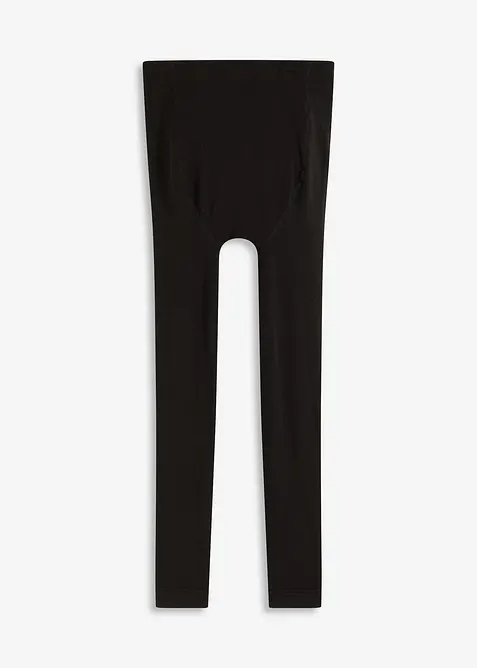 Värmande mammaleggings med fleece (140 den), bonprix