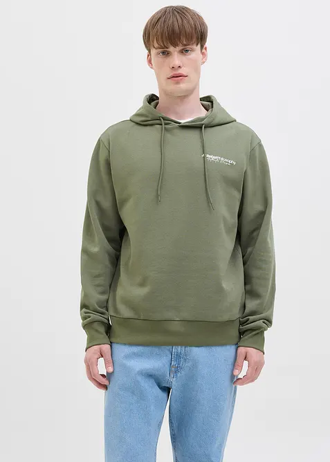 Sweatshirt med huva från JJ REBEL, J&J Rebel