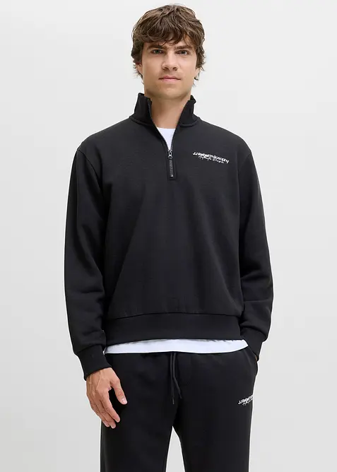 Sweatshirt med dragkedja från JJ REBEL, J&J Rebel