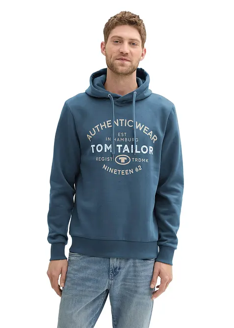 Sweatshirt med huva från Tom Tailor, Tom Tailor