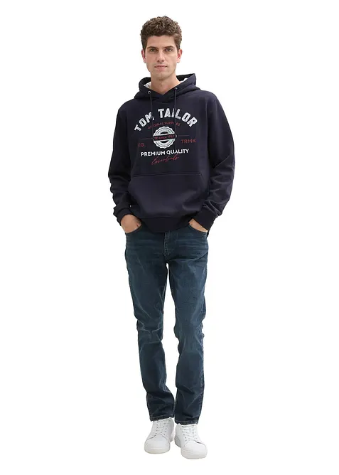 Sweatshirt med huva från Tom Tailor, Tom Tailor