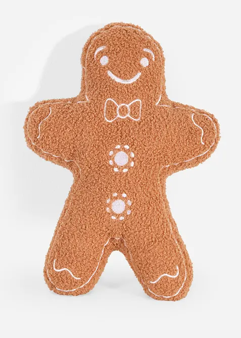 Prydnadskudde i form av en pepparkaka, bonprix