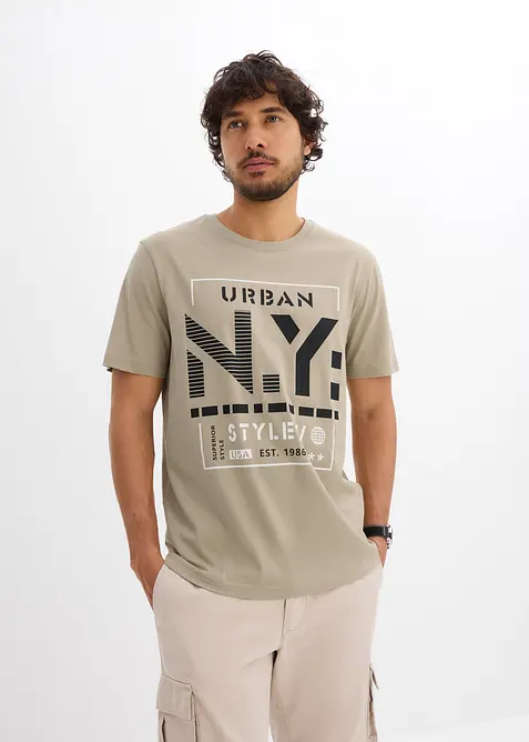 T-shirt av ekologisk bomull, bonprix