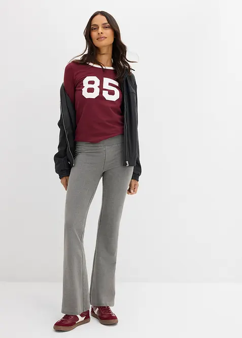 Leggings med tvättade effekter, bonprix