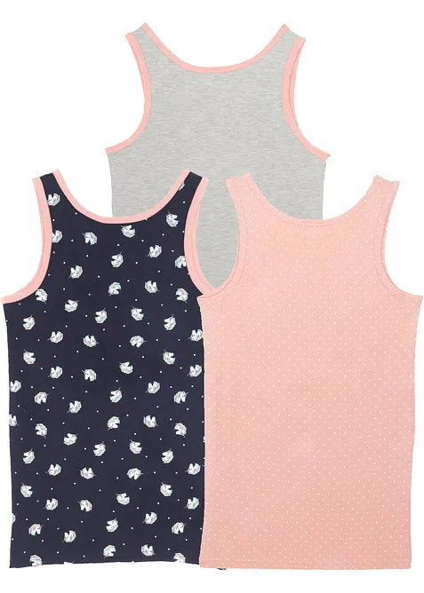 Linne (3-pack), ekologisk bomull, bonprix