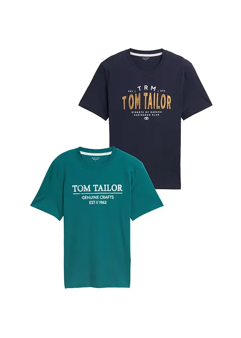 T-shirt från Tom Tailor (2-pack), Tom Tailor