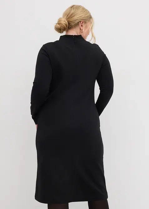 Punto di Roma-klänning med ståkrage, bonprix