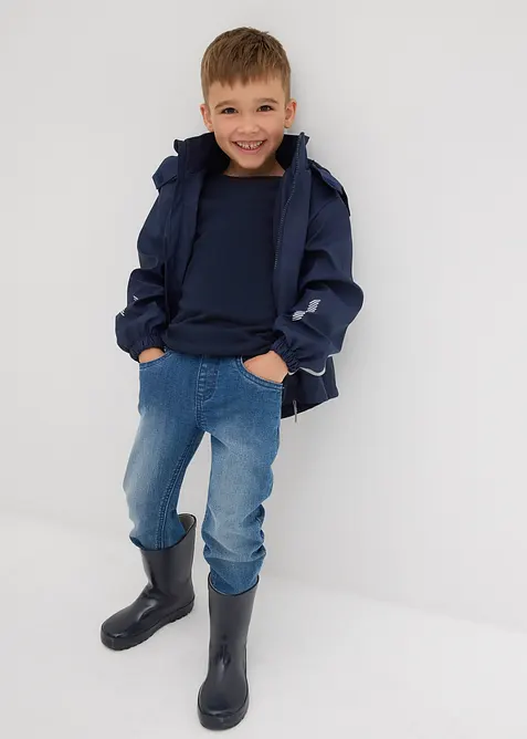 Sweatshirt i mjuk bomullsmix (2-pack), bonprix