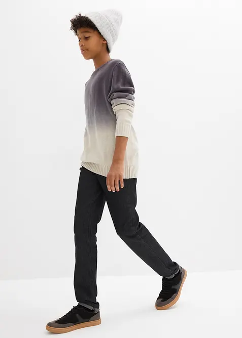 Tröja med olika färgnyanser för barn, bonprix