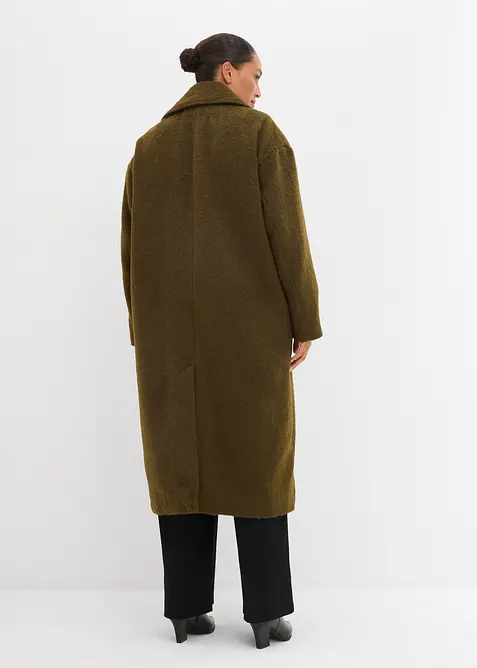 Enkelknäppt oversizekappa, bonprix