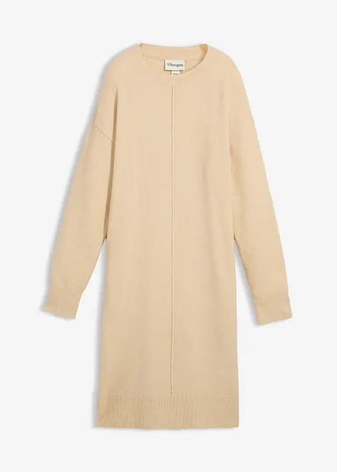 Stickad klänning, bonprix