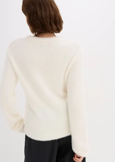 Tr&ouml;ja med plyschk&auml;nsla, bonprix