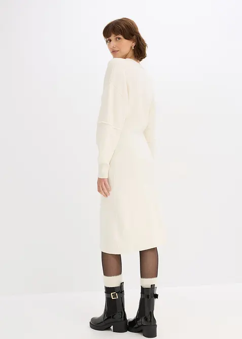 Milanostickad klänning, bonprix