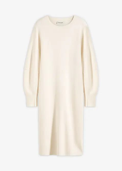 Milanostickad klänning, bonprix