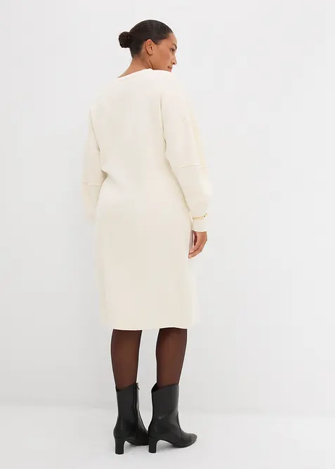 Milanostickad kl&auml;nning, bonprix