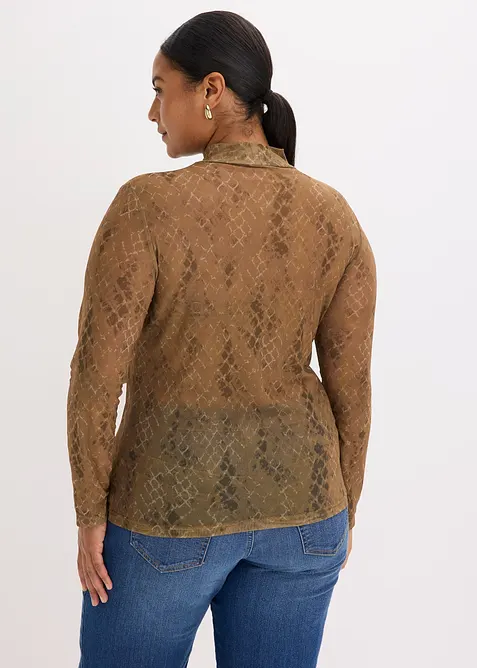 Långärmad topp, bonprix