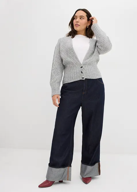 Baggy Jeans Mid Waist, bonprix