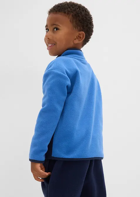 Fleecetröja med dragkedja, bonprix