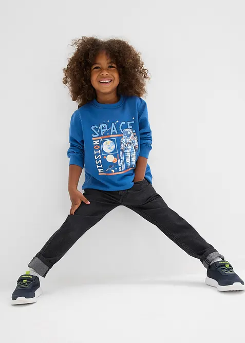 Sweatshirt i mjuk bomullsmix, bonprix